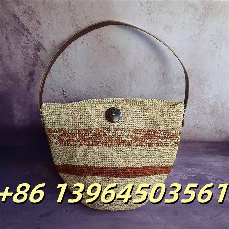 ہاتھ سے بنے ہوئے کندھے رافیا بیگ