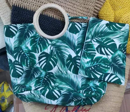 اشنکٹبندیی خواتین بیچ بیگ ایک سیٹ