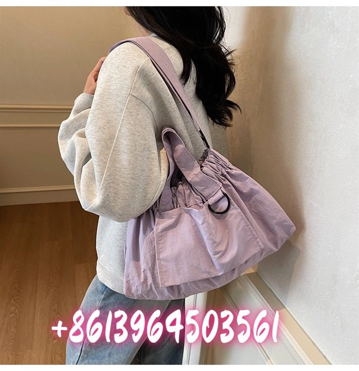 Recyled Purple Nylon Bags suppliers