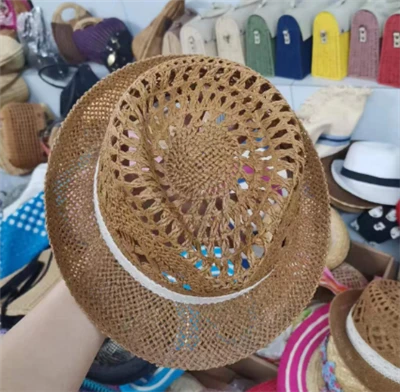 سانس لینے کے قابل کاغذ کی کھوکھلی سمر ہیٹ