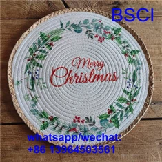 واٹر ہائیسنتھ کے ساتھ کرسمس پلیس میٹ