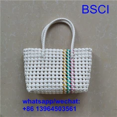 ری سائیکل شدہ پلاسٹک کے بنے ہوئے بیگ