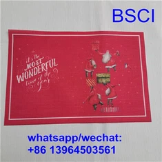 پیٹرن کے ساتھ دھو سکتے ٹیبل میٹ