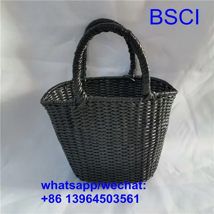Woven Beach Bag Plastic Woven Beach Bag Plastic